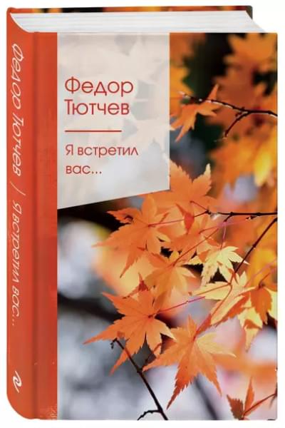 Тютчев Федор Иванович: Я встретил вас…