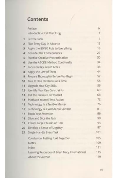 Eat That Frog! 21 Great Ways to Stop Procrastinating and Get More Done in Less Time