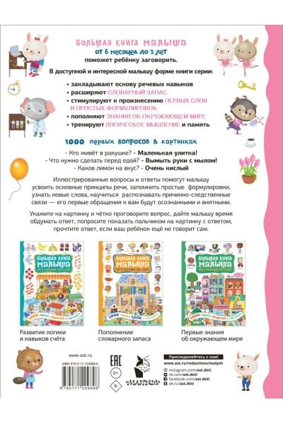 Кузечкин Андрей Сергеевич: 1000 первых вопросов в картинках