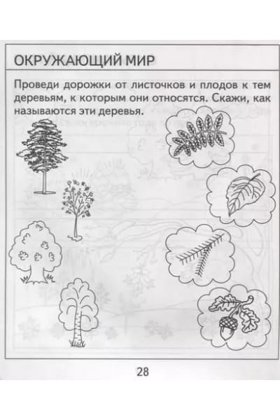 Проверяем знания дошкольника. Тесты для детей 5 лет. Часть 1. Математика, развитие речи, окружающий мир