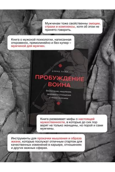 Лазба Дэвид Зурабович: Пробуждение воина. Воспитание, мышление, здоровье и отношения в жизни мужчины