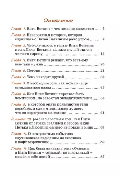 Удивительные приключения мальчика без тени и тени без мальчика