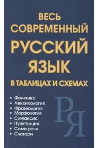 Весь современный русский язык в таблицах и схемах