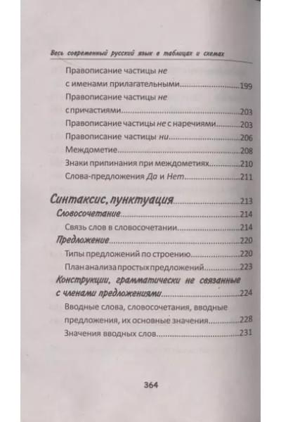 Петров В.: Весь современный русский язык в таблицах и схемах
