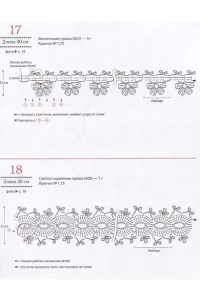 Японское ажурное вязание крючком. 100 великолепных дизайнов