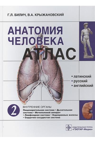 Билич Г., Крыжановский В.: Анатомия человека. Атлас: Том 2. Внутренние органы