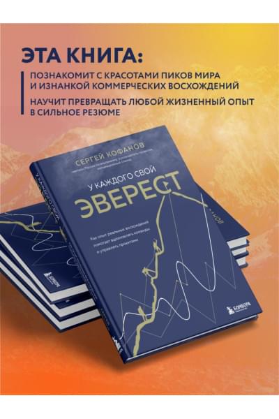 Кофанов Сергей Анатольевич: У каждого свой Эверест. Как опыт реальных восхождений помогает вдохновлять команды и управлять проектами