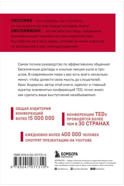Андерсон Крис: TED TALKS. Слова меняют мир. Первое официальное руководство по публичным выступлениям