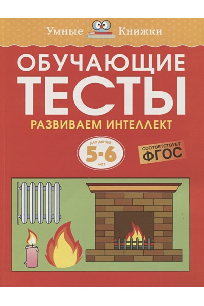 Земцова О.Н.: Обучающие тесты. Развиваем интеллект. Для детей 5-6 лет