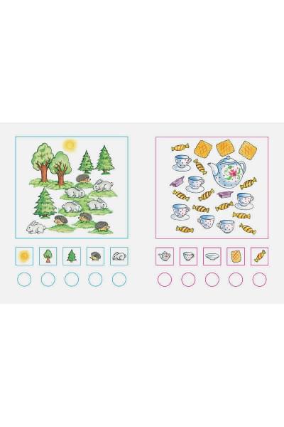 УмныеКн(о) Цифры и числа Учимся считать Д/детей 4-5 лет (Земцова О.Н.)