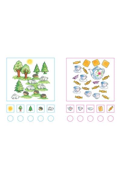 УмныеКн(о) Цифры и числа Учимся считать Д/детей 4-5 лет (Земцова О.Н.)