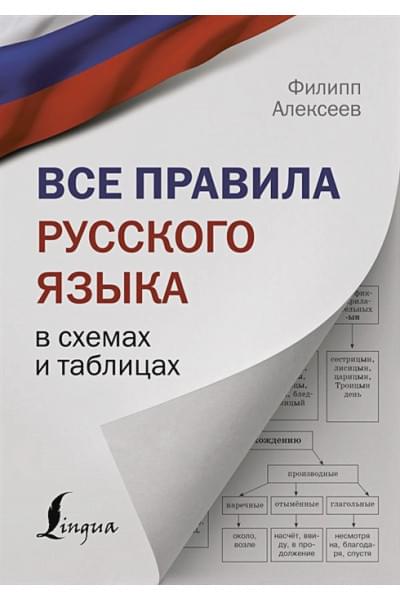 Все правила русского языка в схемах и таблицах